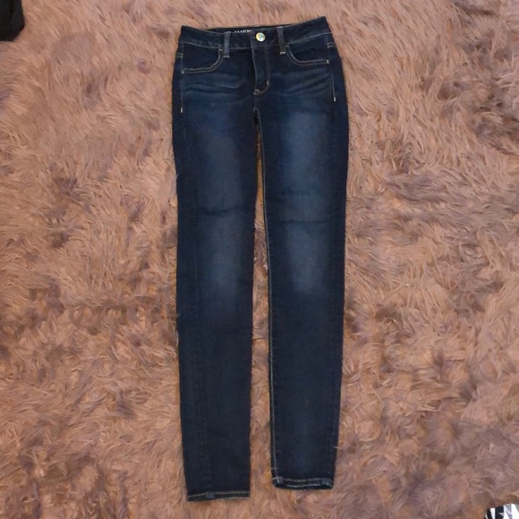 American eagle dark was jeggings - Picture 1 of 3